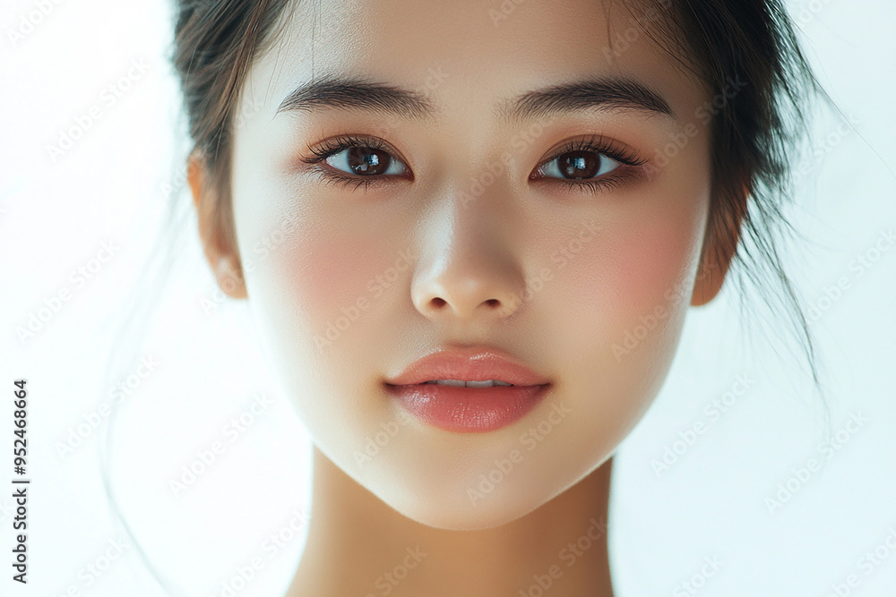 Close up portrait of a woman Close up portrait of a woman