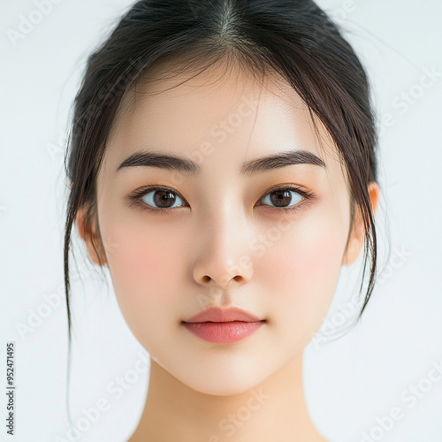 Close up portrait of a woman