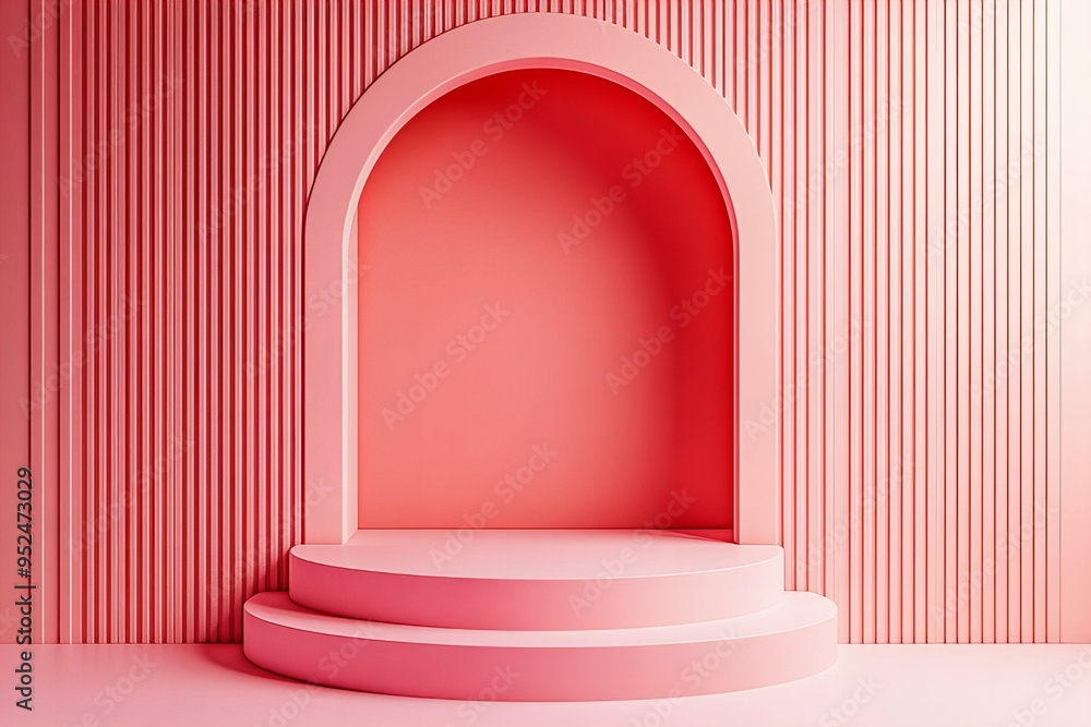 podium with minimal background podium with minimal background