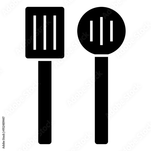Spatula Kitchen Equipment Icon Filled Style
