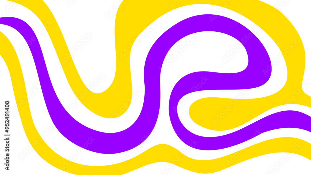 Fototapeta premium Abstract wavy Background. blue and orange background. abstract wave vector background. Abstract curvy background. abstract flat illustration background.