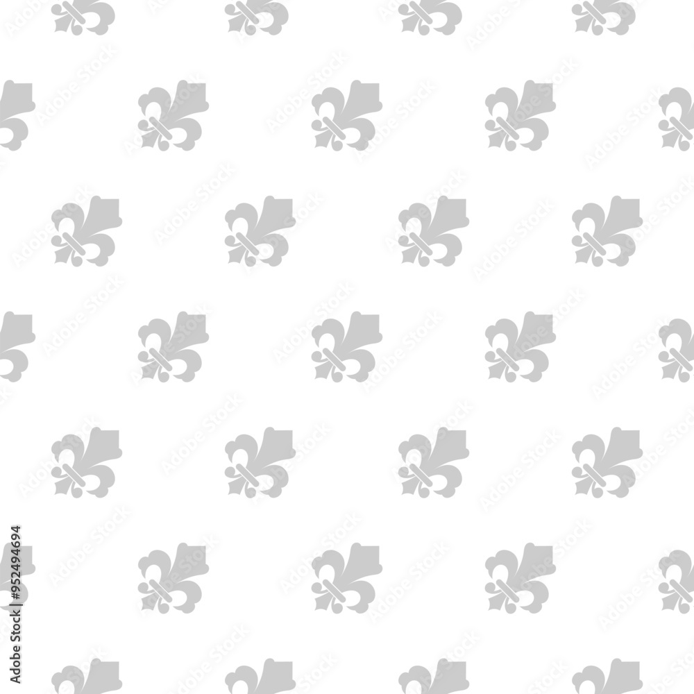 Fleur-de-lis Pattern Repeat Background that is seamless and repeats Fleur-de-lis Pattern Repeat Background that is seamless and repeats