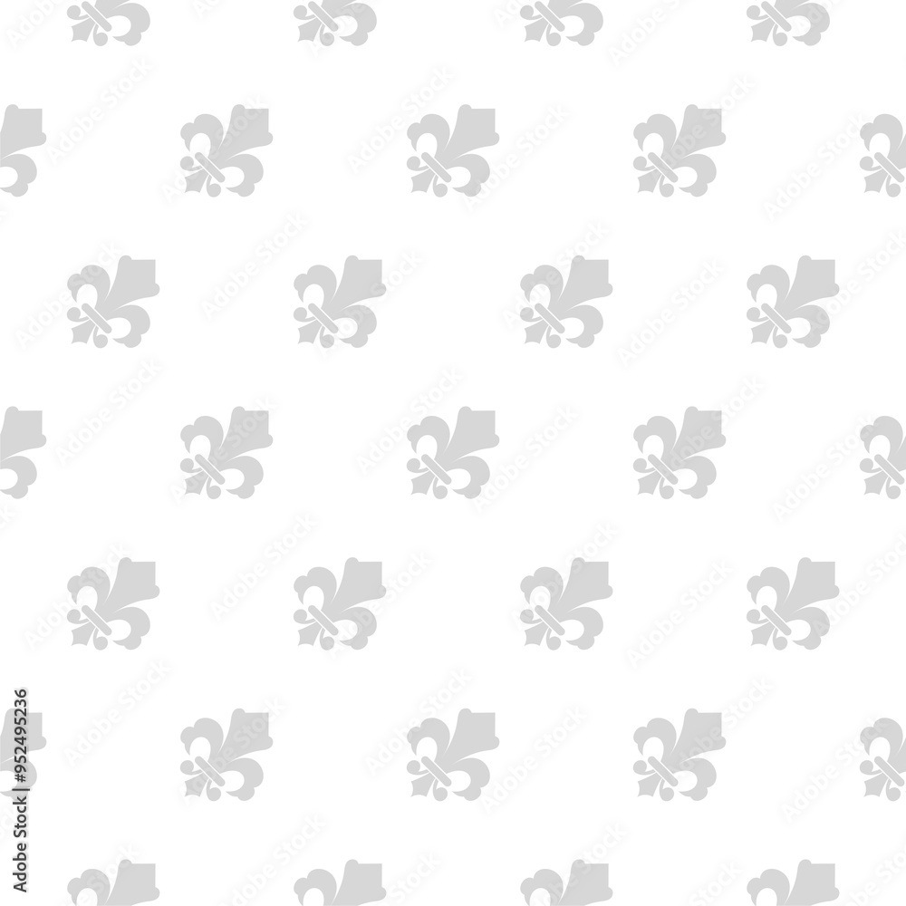 Fleur-de-lis Pattern Repeat Background that is seamless and repeats Fleur-de-lis Pattern Repeat Background that is seamless and repeats