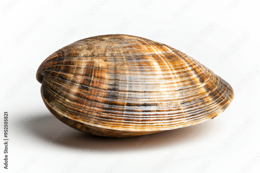 a shell on a white surface with a shadow a shell on a white surface with a shadow