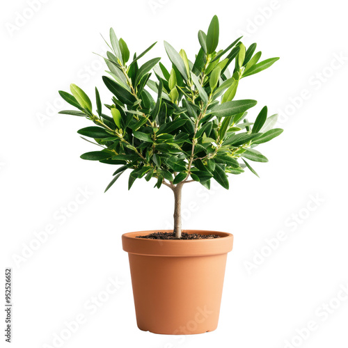 Small Olive Tree in Terracotta Pot