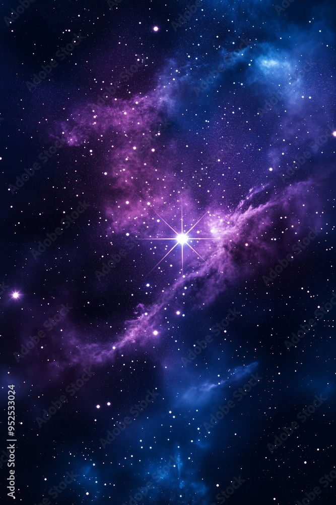 Obraz premium Space nebula and deep space galaxy. Cosmic universe concept. Image for poster, backdrop, abstract wallpaper and banner with copy space.