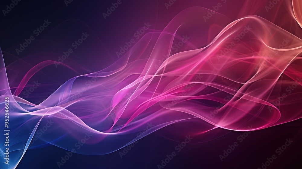 Abstract Purple and Pink Swirling Smoke Abstract Purple and Pink Swirling Smoke