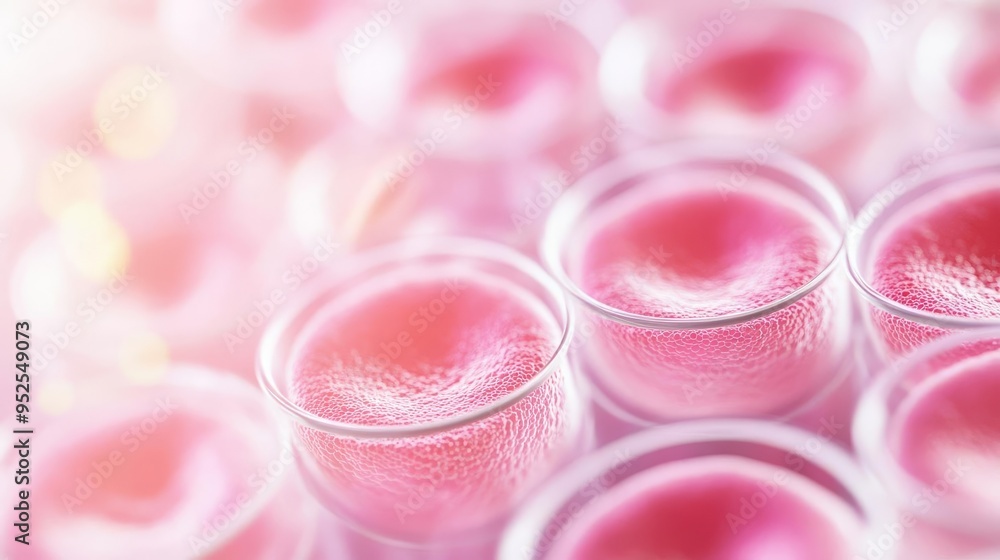 Close-up of epithelial cells cultured for barrier function studies, cell barrier, biomedical research Close-up of epithelial cells cultured for barrier function studies, cell barrier, biomedical research
