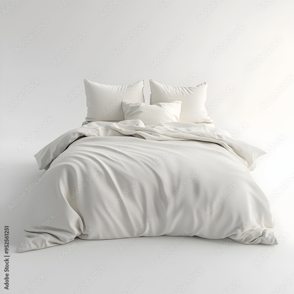 Soft Plush Duvet Cover in Minimalist Neutral Tones Photographed Against Clean White Backdrop Soft Plush Duvet Cover in Minimalist Neutral Tones Photographed Against Clean White Backdrop