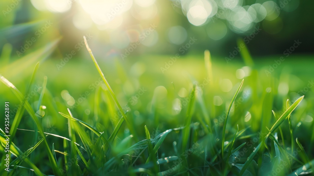 Close-up of Fresh Green Grass Close-up of Fresh Green Grass