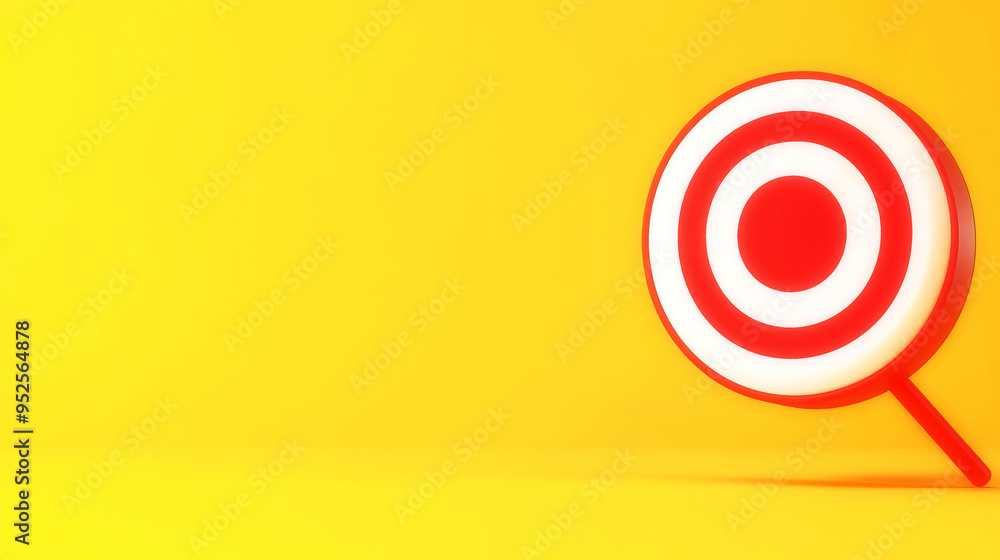 Visual task management, goal tracking, 3D illustration Visual task management, goal tracking, 3D illustration