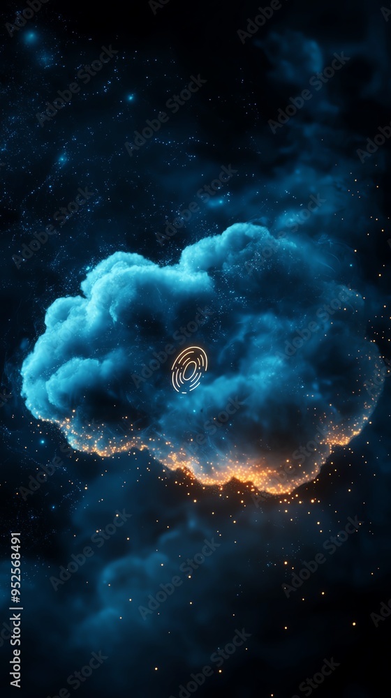 Starry cosmic cloud with astronaut, floating in space, emitting light, surreal dreamlike scene, epic universe exploration. Starry cosmic cloud with astronaut, floating in space, emitting light, surreal dreamlike scene, epic universe exploration.
