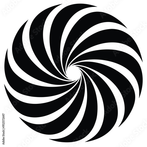 Wallpaper Mural Swirl Vector illustration  Torontodigital.ca