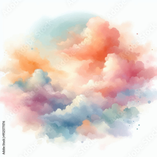 Hand painted watercolor splashes, paper and stone color texture. watercolor abstract background ai generative