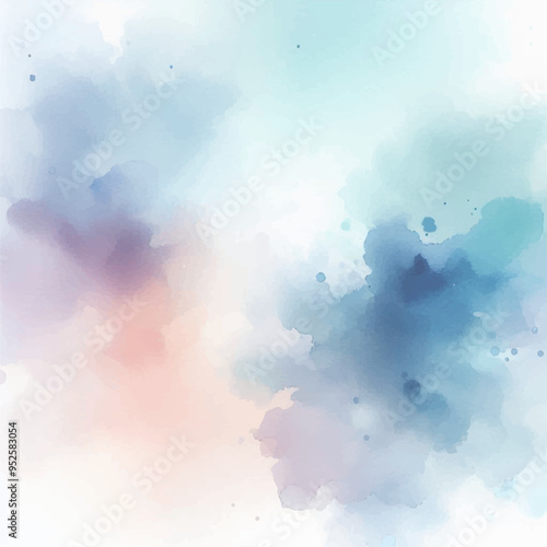 Hand painted watercolor splashes, paper and stone color texture. watercolor abstract background ai generative