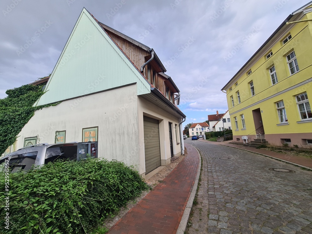 eine schöne Strasse in Bad Doberan, Mecklenburg - Vorpommern eine schöne Strasse in Bad Doberan, Mecklenburg - Vorpommern