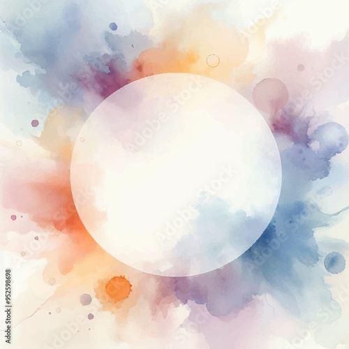 Hand painted watercolor splashes, paper and stone color texture. watercolor abstract background ai generative
