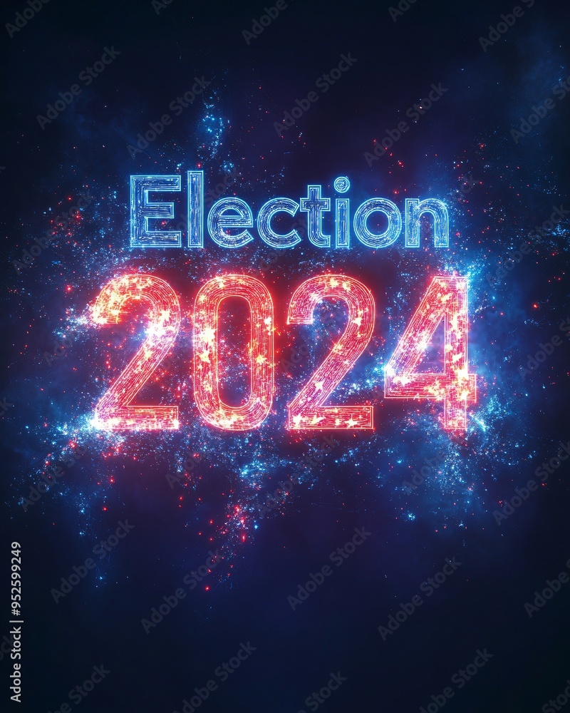 2024 election text poster 2024 election text poster