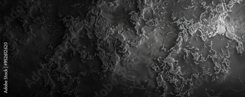 Wallpaper Mural Abstract dark texture with intricate patterns creating a mysterious and dramatic visual effect. Torontodigital.ca