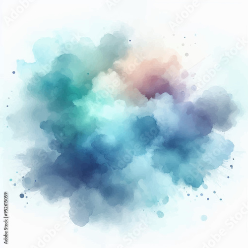 Hand painted watercolor splashes, paper and stone color texture. watercolor abstract background ai generative