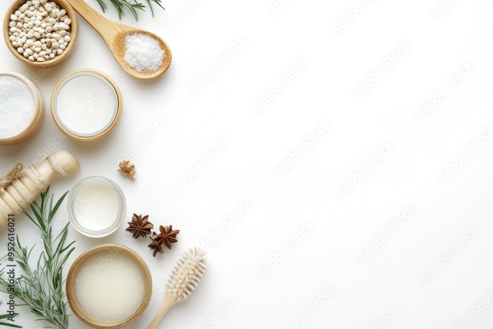 Natural Ingredients and Tools for Spa Treatments Natural Ingredients and Tools for Spa Treatments