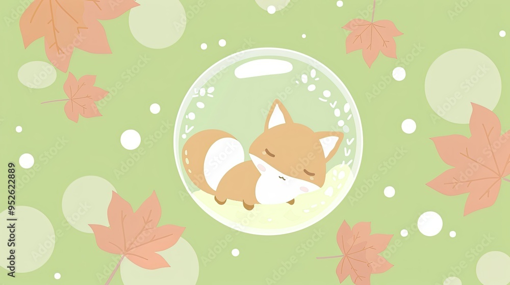 Cute little fox Cute little fox