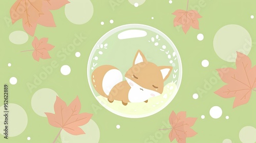 Cute little fox