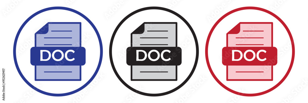 Document icon, vector. Two-tone version on transparent background Document icon, vector. Two-tone version on transparent background