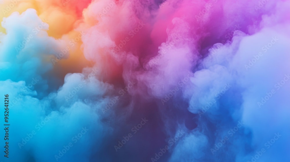 Close-up of a colored smoke explosion in a controlled setting, with the smoke forming a dense and colorful cloud that gradually spreads out. Close-up of a colored smoke explosion in a controlled setting, with the smoke forming a dense and colorful cloud that gradually spreads out.