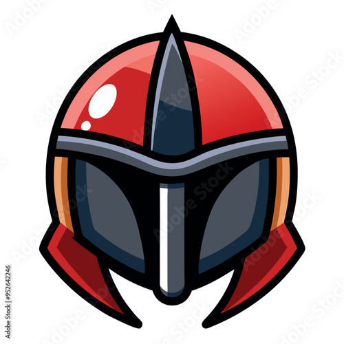 Vector Design of Helmet - Protective and Stylish