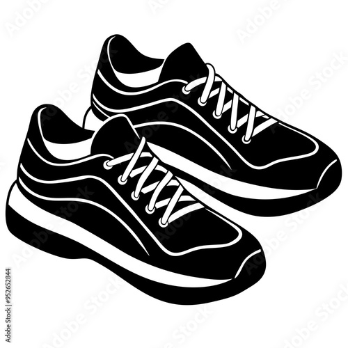 shoes vector illustration