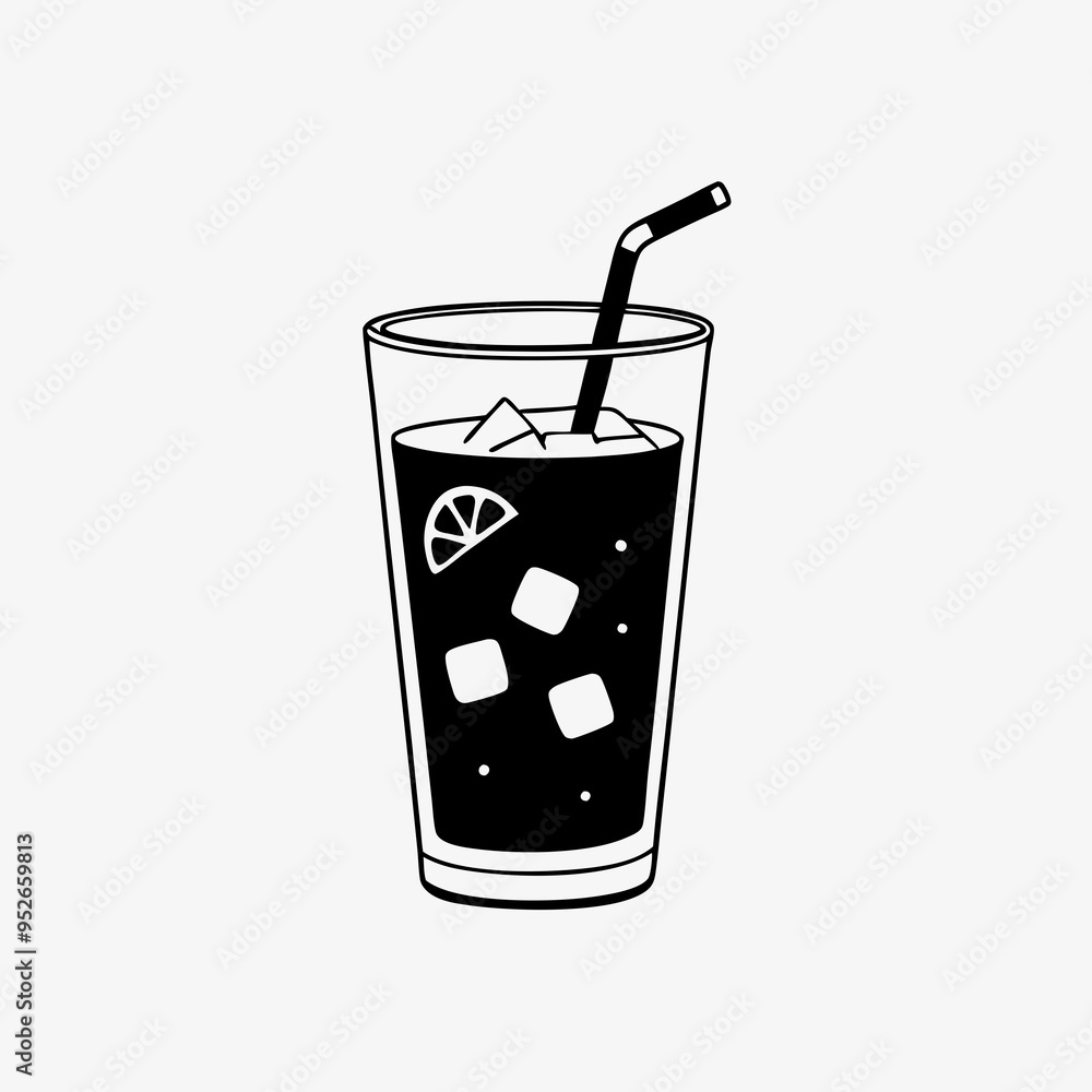 Refreshing Beverage Vector Art Refreshing Beverage Vector Art