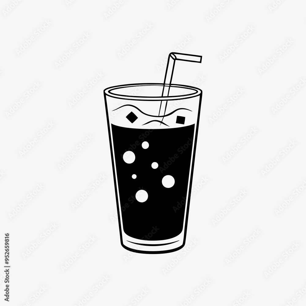 Refreshing Beverage Vector Art Refreshing Beverage Vector Art