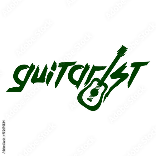 Guitarist Text Quote Saying Stars Logo Symbol Play Electric Guitar Hard Rock Instrument Musician Cool Heavy Metal Musician Band Play Performance Stage Jam Session Concert Loud Bass Sound Gig Festival