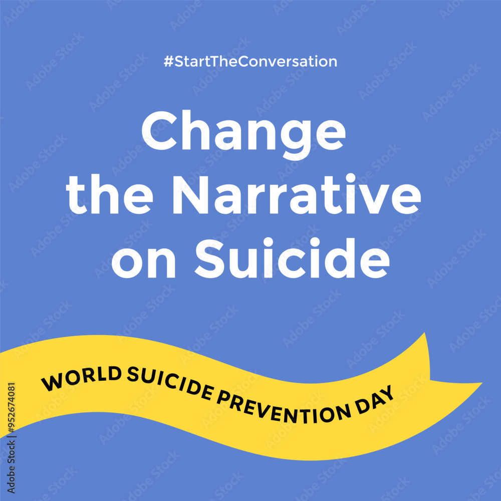 Suicide Prevention Awareness design - Change the Narrative on Suicide Theme Suicide Prevention Awareness design - Change the Narrative on Suicide Theme