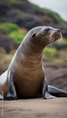 Sealion close up