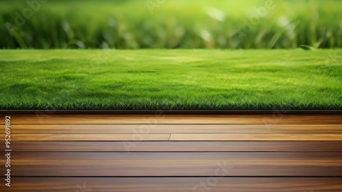 A bright wooden floor featuring vibrant patches