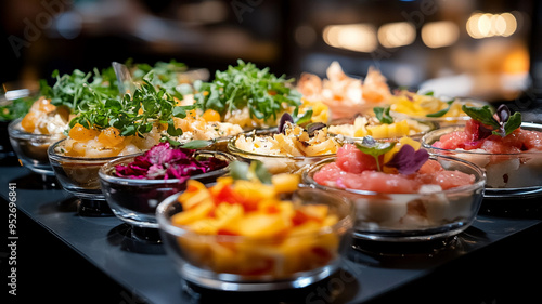 Wallpaper Mural A gourmet buffet a celebration of freshness and elegance Torontodigital.ca