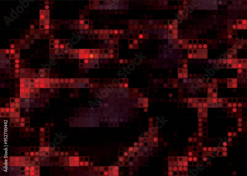 embers from an extinguished fire art abstract image digital pixel vector background