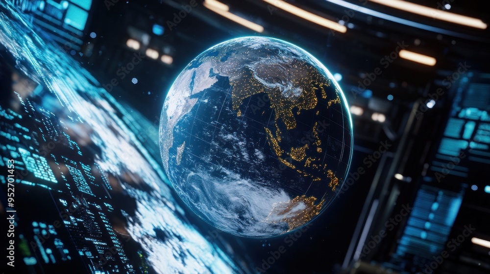 Earth in Digital Landscape Earth in Digital Landscape