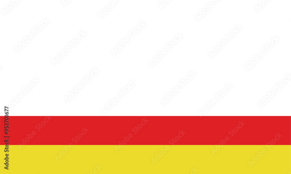 Naklejka premium Flag of Wrzesin County