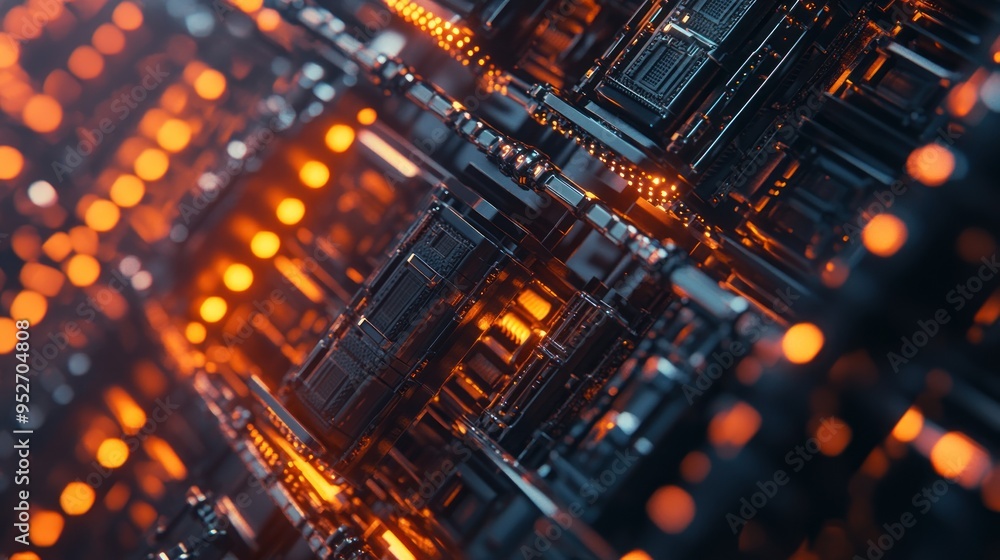 Abstract Futuristic Technology Background Abstract Futuristic Technology Background