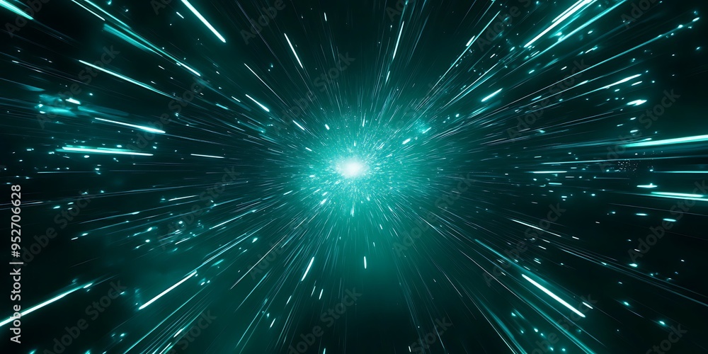 Light speed, green light teal beams, abstract motion blur background, rapidly passing light rays, cosmic rays fractal burst background, sunburst, fractal, light teal, green, black, bright, spread Light speed, green light teal beams, abstract motion blur background, rapidly passing light rays, cosmic rays fractal burst background, sunburst, fractal, light teal, green, black, bright, spread