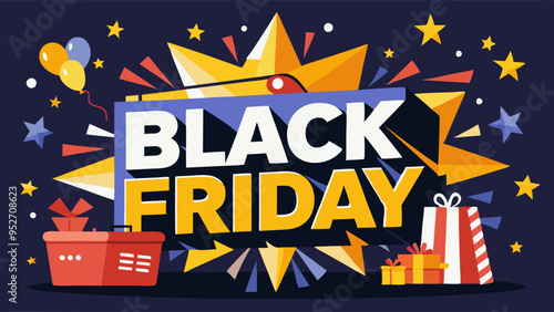 Black Friday, Big Sale vector template