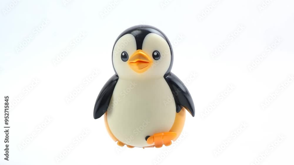 Cute Penguin Toy on a White Background Capturing Playful Charm Generative AI Cute Penguin Toy on a White Background Capturing Playful Charm Generative AI