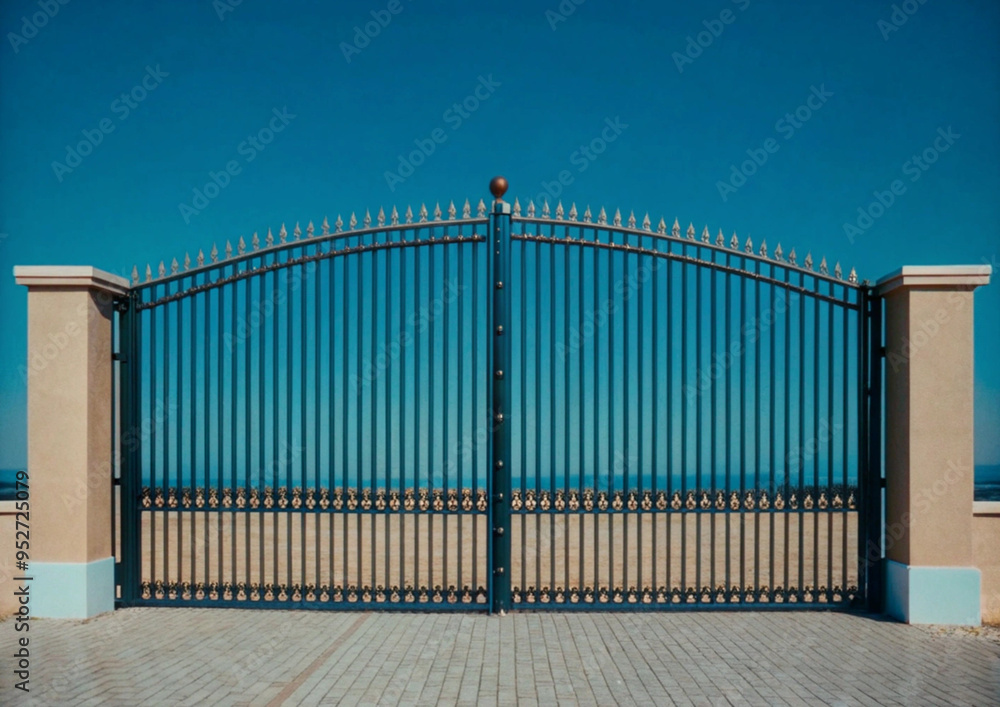 Obraz premium Beautifully designed gate