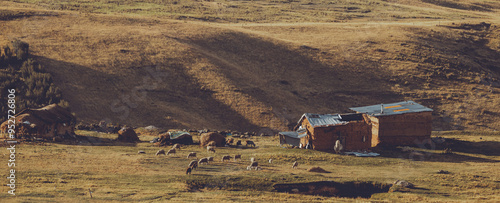 Casa de los andes peruanos, paisaje