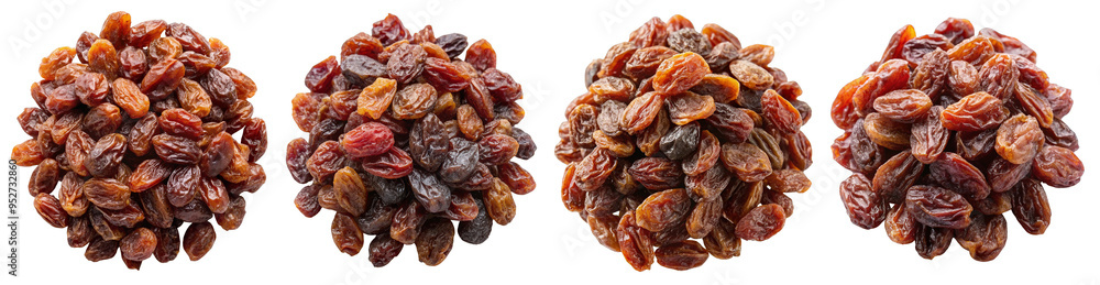 Cluster of Golden Raisins with Wrinkled Texture and Sweet Flavor on Transparent Background Cluster of Golden Raisins with Wrinkled Texture and Sweet Flavor on Transparent Background