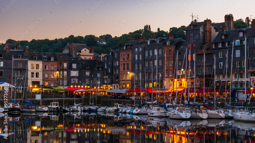 Fototapeta premium Honfleur is a famous village in Normandy, France