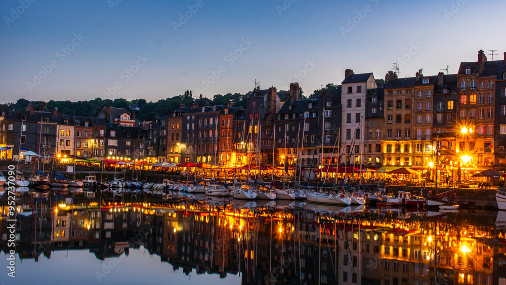 Fototapeta premium Honfleur is a famous village in Normandy, France